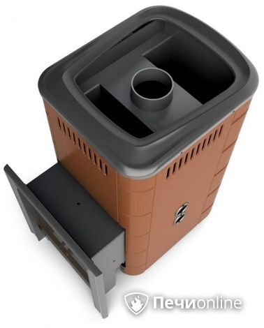 Печь для бани на газу TMF Уренгой 2018 Inox БСЭ ТО терракота в Нефтеюганске